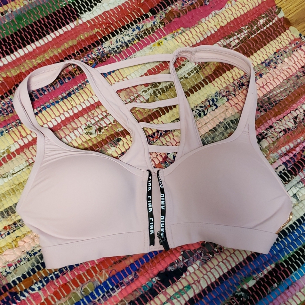 Pink bra